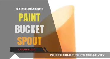 Easy Guide to Installing a Spout on 5-Gallon Paint Buckets