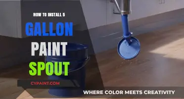 Easy Guide to Installing a 5-Gallon Paint Spout Effortlessly