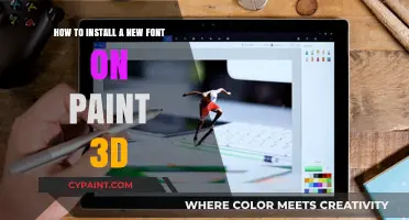 Install Custom Fonts for Paint 3D in Easy Steps