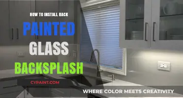 Easy Guide to Installing Back Painted Glass Backsplash in Your Kitchen