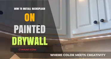 Easy Guide: Installing Backsplash on Painted Drywall Step-by-Step