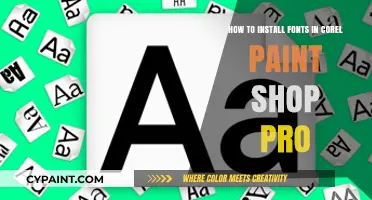 Install Fonts in Corel Paint Shop Pro: A Quick Guide
