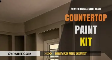 Transform Your Kitchen: Easy Giani Slate Countertop Paint Kit Installation Guide