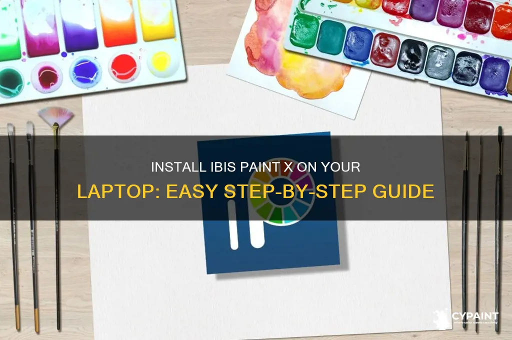 how to install ibis paint x on laptop
