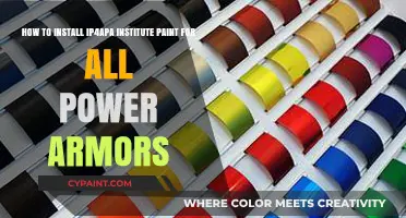Mastering Customization: A Guide to Installing IP4APA Institute Paint on All Power Armors