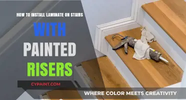 A Guide to Installing Laminate on Stairs with Painted Risers