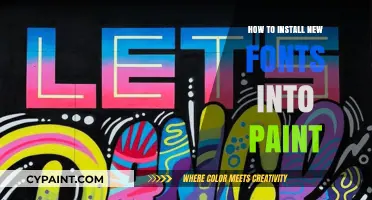 Easy Guide: Adding New Fonts to Paint for Creative Projects