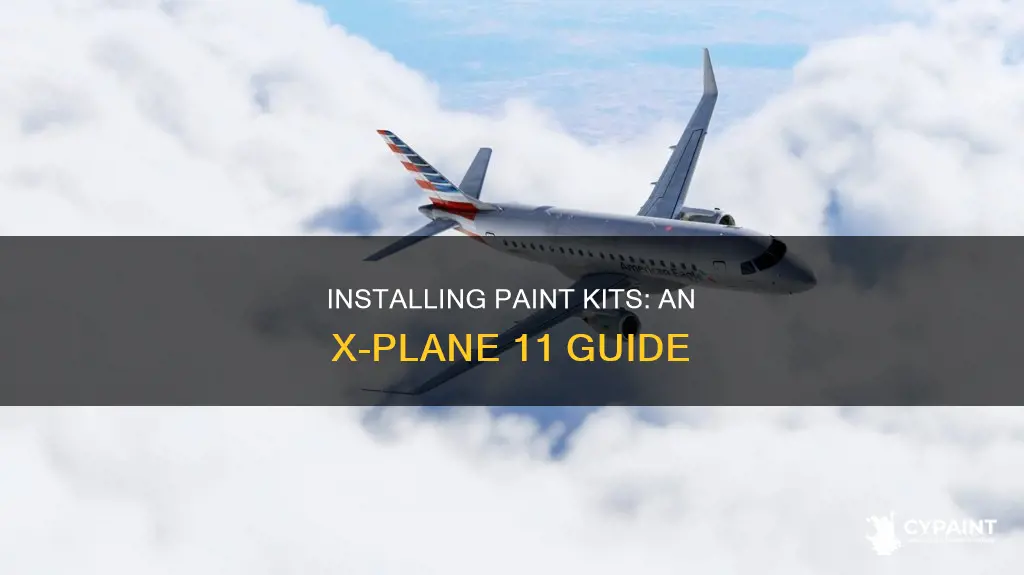 how to install paint kit in x plane 11