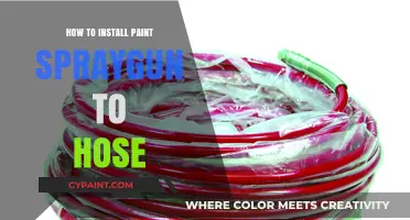 Easy Guide: Connecting Your Paint Spray Gun to a Hose