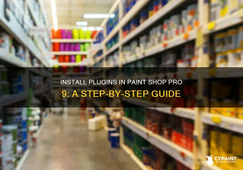 how to install plugins in paint shop pro 9
