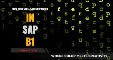 Step-by-Step Guide to Installing Screen Painter in SAP Business One