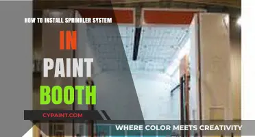 Efficiently Install a Sprinkler System in Your Paint Booth: A Guide
