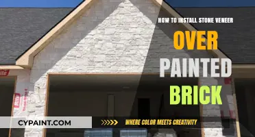 Transform Painted Brick: Easy Stone Veneer Installation Guide