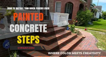 Revamp Your Steps: Installing Thin Brick Pavers Over Painted Concrete