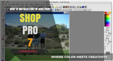 Mastering Font Installation in Jasc Paint Shop Pro 7: A Step-by-Step Guide