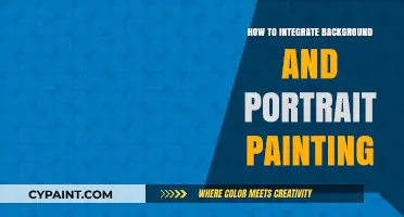 Mastering Artistic Fusion: Integrating Background and Portrait Painting Techniques
