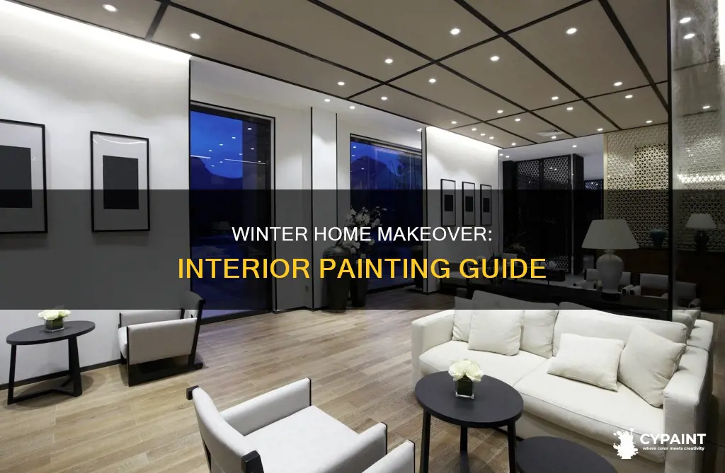 how to interior paint a new home in winter