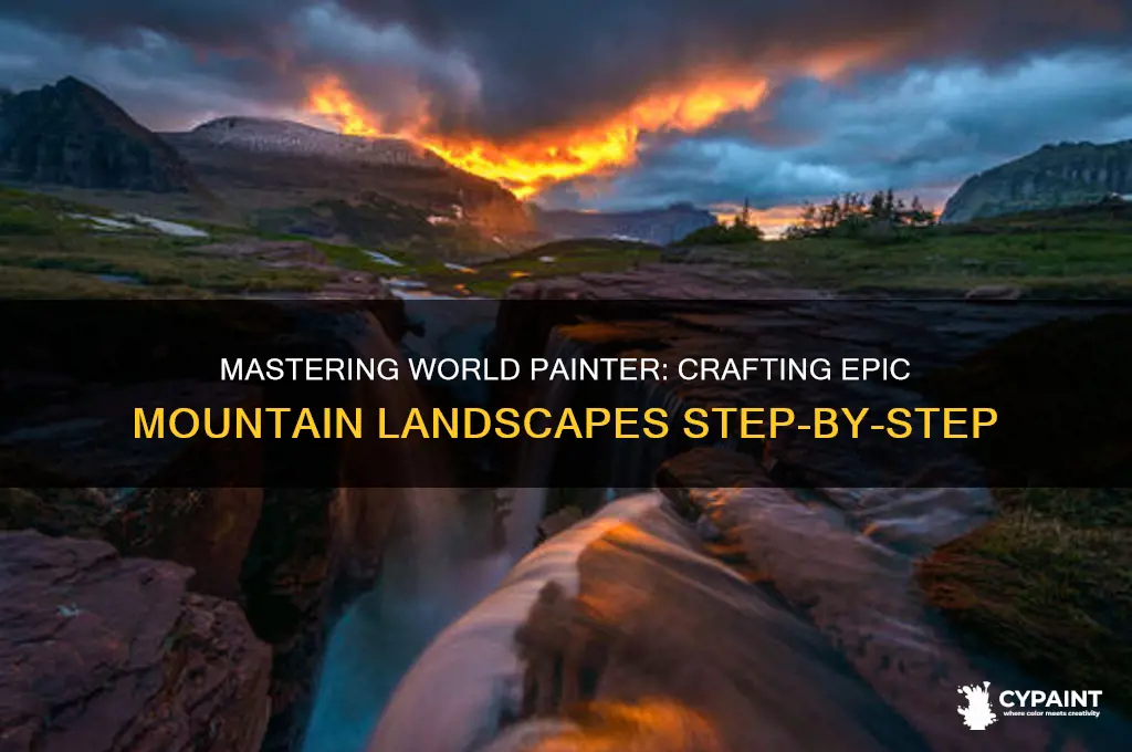 how to kake epic mountains in wirld painter
