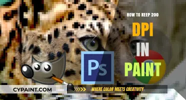 Maintaining 200 DPI in Paint: A Step-by-Step Guide for Clarity