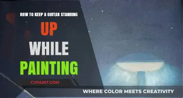 Keep Your Guitar Standing While Painting: Tips and Tricks