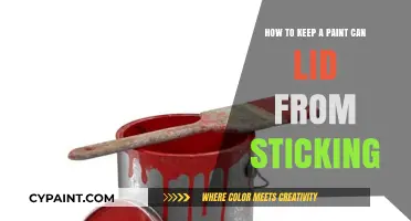 Preventing Paint Can Lid Stick: Quick Tips