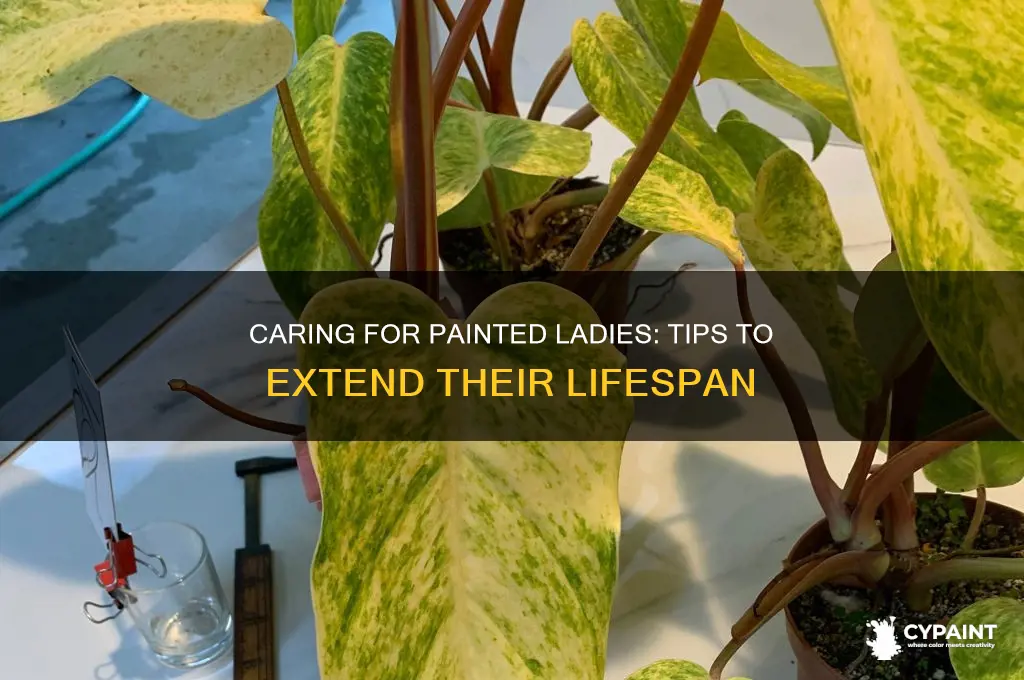 how to keep a painted lady alive