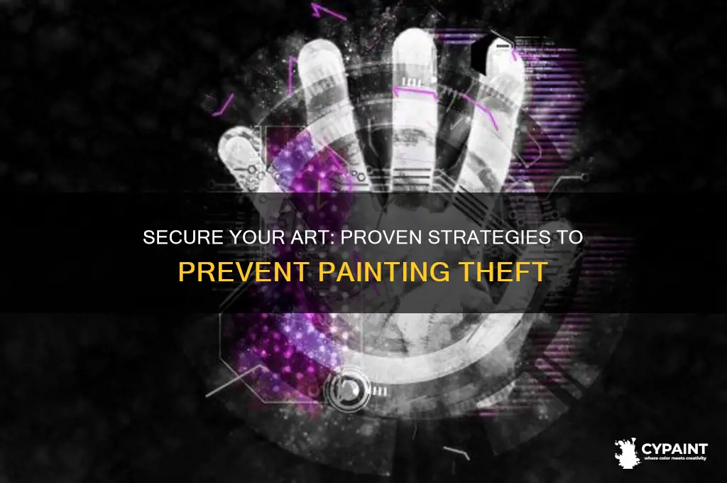 how to keep a painting from being stolen