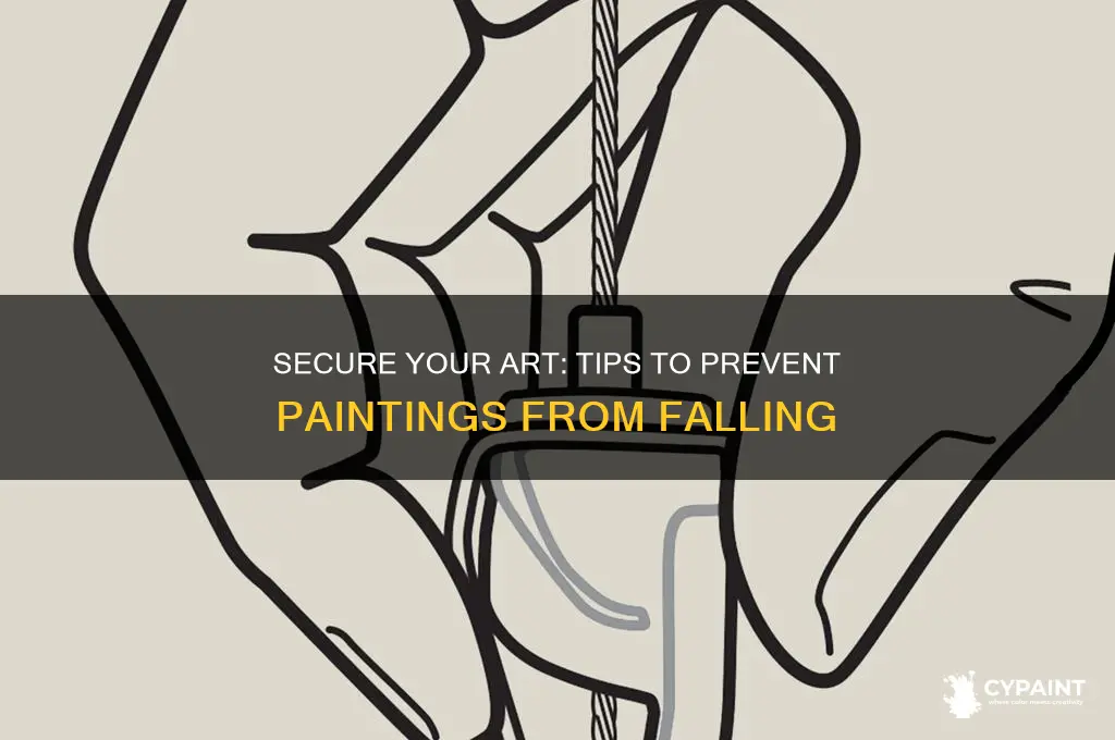 how to keep a painting from falling