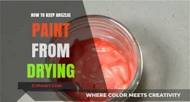 Prevent Acrylic Paint Drying: Tips for Longer Workability and Freshness