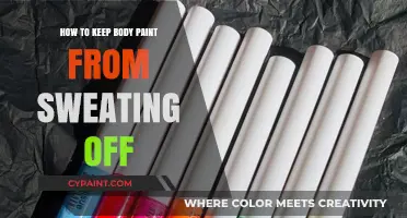 Sweat-Proof Body Paint: Tips to Keep Your Art Intact