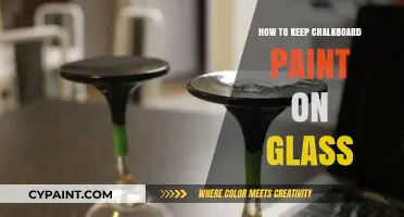 Durable Chalkboard Paint on Glass: Tips for Long-Lasting Application