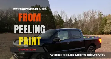 Prevent Paint Peeling: Tips for Using Command Strips Safely