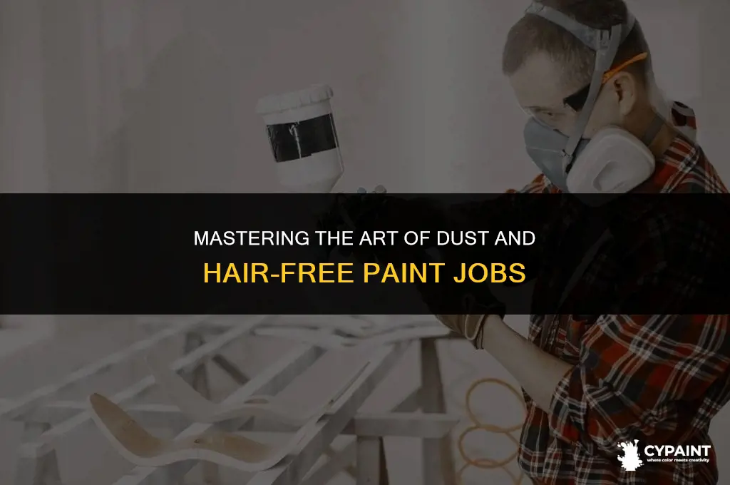 how to keep dust and hair out of paint job