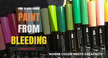 Prevent Fabric Paint Bleeding: Essential Tips for Crisp, Long-Lasting Designs