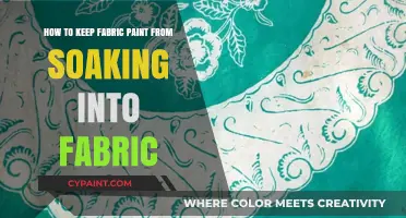 Prevent Fabric Paint Soak with These Simple Steps