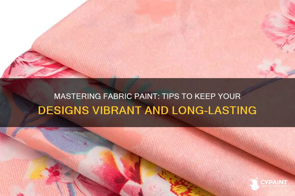 how to keep fabric paint on clothes