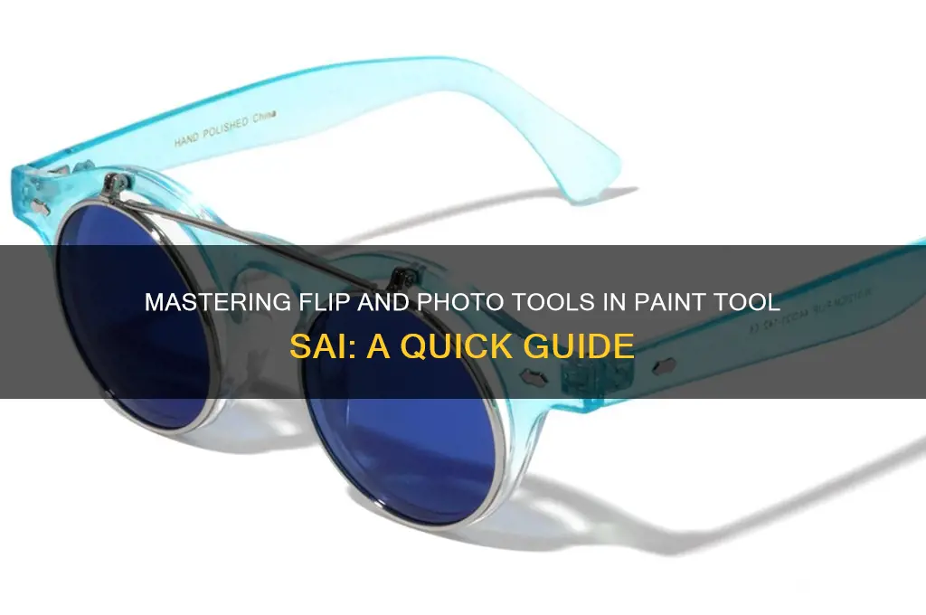 how to keep flip photo paint tool sai