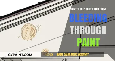 Stopping Knot Holes From Bleeding Through Paint
