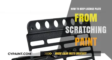 Prevent License Plate Scratches: Protect Your Car's Paint with These Tips