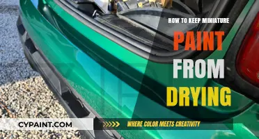 Prevent Miniature Paint Drying: Essential Tips for Long-Lasting Brushstrokes