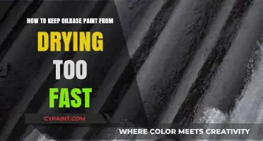 Prevent Oil-Based Paint from Drying: Slow it Down