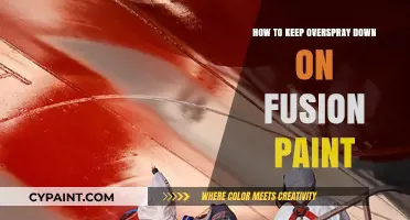 Minimizing Overspray: Effective Techniques for Fusion Paint Application