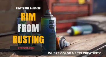 Preventing Rust on Paint Can Rims: A Comprehensive Guide