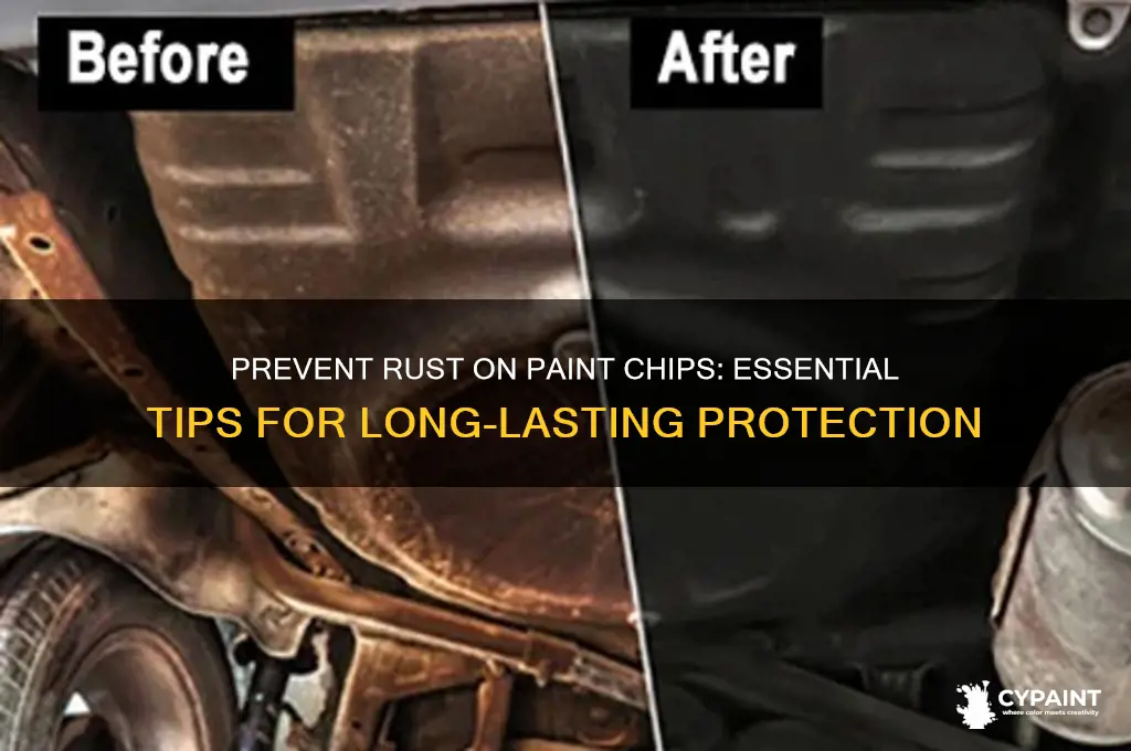 how to keep paint chip from rusting