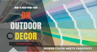 Preventing Paint Fade: Tips for Long-Lasting Outdoor Decor Vibrancy