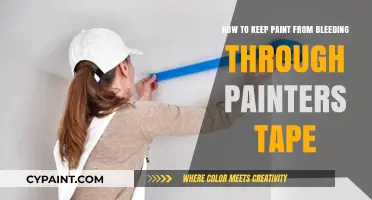Prevent Paint Bleed: Tips for Using Painter's Tape