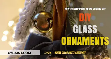Preserving Your DIY Glass Ornaments: Tips to Prevent Paint Chipping