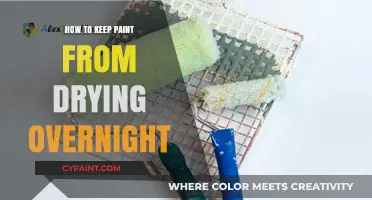 Prevent Paint Drying Overnight: Tips for Fresh, Workable Consistency