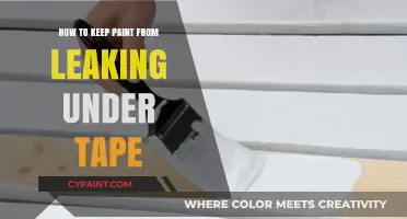 Prevent Paint Bleed: Tips to Keep Paint from Leaking Under Tape