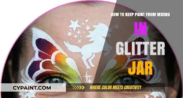 Prevent Paint Mixing in Glitter Jars: Tips and Tricks